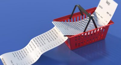 shopping-basket-paper-receipt-blue-background-3d-illustration_771335-2070