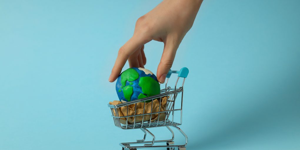 Earth Day, Environment and Eco concept, close up