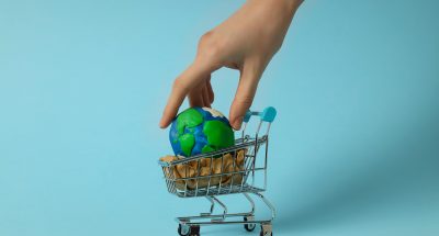 Earth Day, Environment and Eco concept, close up